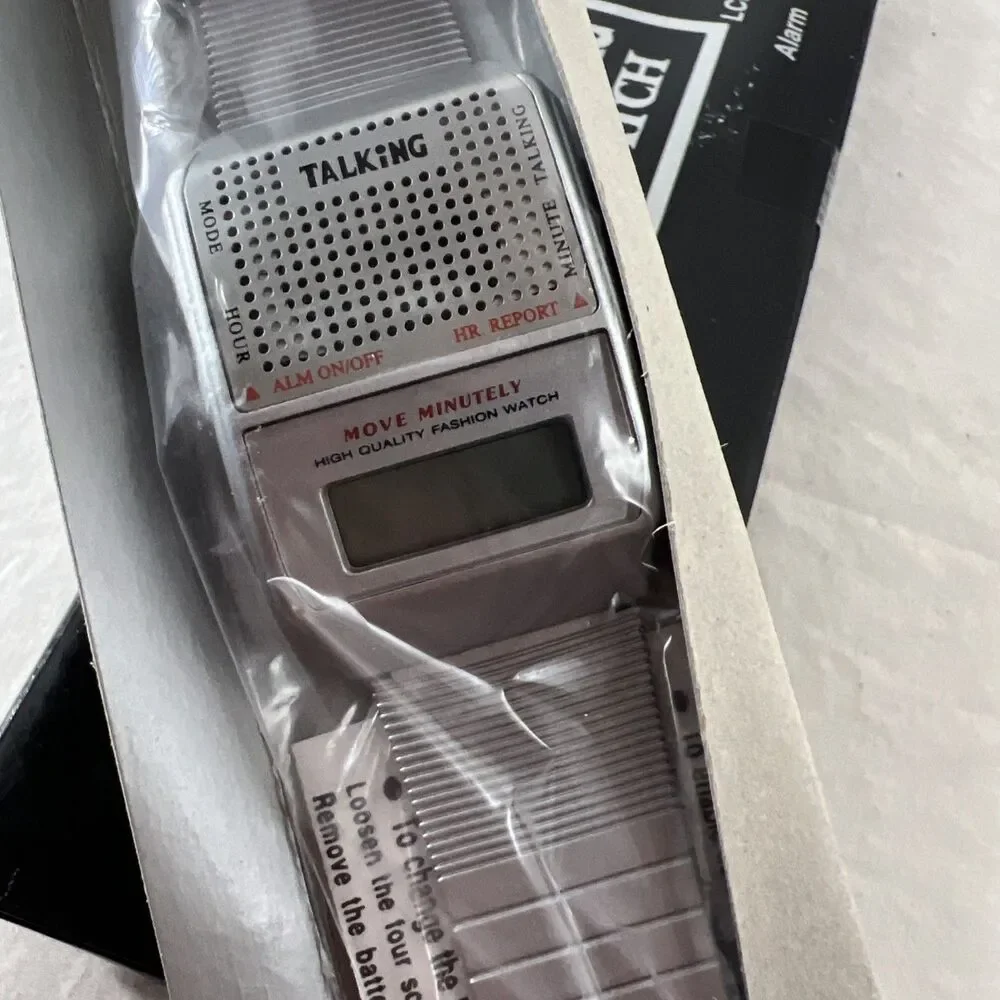 Brand New - Talking Watch - In Box - Move Minutely - Voice Response - Alarm - Picture 2 of 5